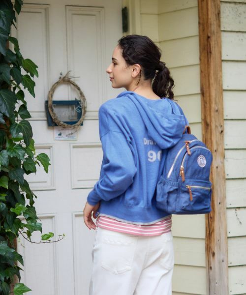 CARA O CRUZ / キャラ・オ・クルス カーディガン・ボレロ | バックロゴ ジップアップニットパーカー【CoC by CARA O CRUZ】 | 詳細5