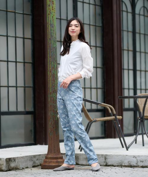 CARA O CRUZ / キャラ・オ・クルス その他パンツ | リバーシブルプリントパンツ | 詳細14