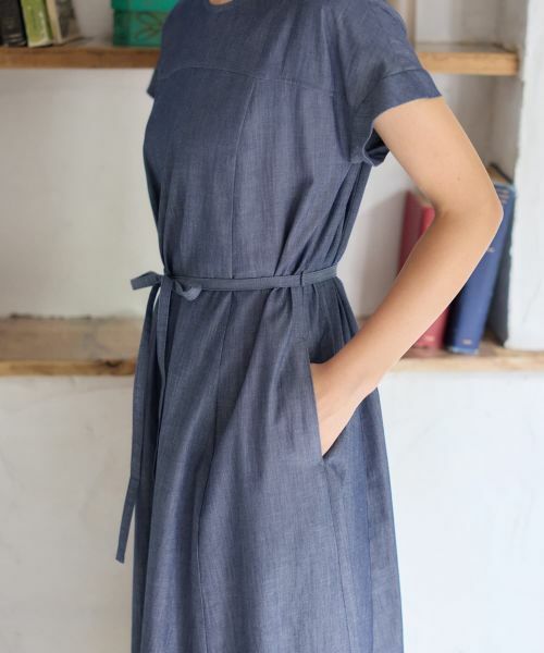 CARA O CRUZ / キャラ・オ・クルス ドレス | デニム調リボンワンピース【CoC by CARA O CRUZ】 | 詳細16