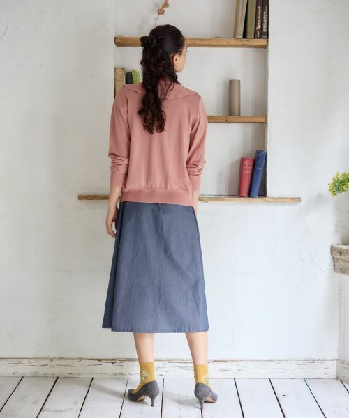 CARA O CRUZ / キャラ・オ・クルス ドレス | デニム調リボンワンピース【CoC by CARA O CRUZ】 | 詳細8