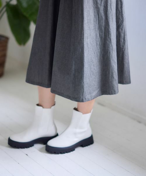 CARA O CRUZ / キャラ・オ・クルス ドレス | デニム調フレアワンピース【CoC by CARA O CRUZ】 | 詳細17