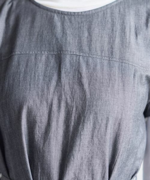 CARA O CRUZ / キャラ・オ・クルス ドレス | デニム調フレアワンピース【CoC by CARA O CRUZ】 | 詳細18