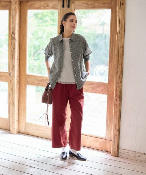 CARA O CRUZ / キャラ・オ・クルス その他パンツ | イージーワイドパンツ | 詳細16