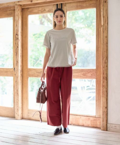 CARA O CRUZ / キャラ・オ・クルス その他パンツ | イージーワイドパンツ | 詳細19