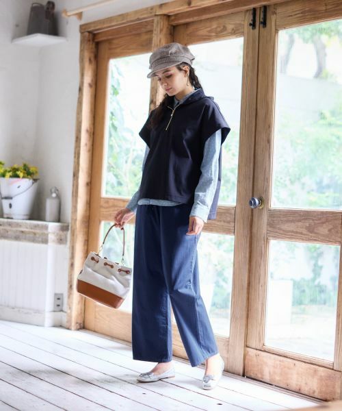 CARA O CRUZ / キャラ・オ・クルス その他パンツ | イージーワイドパンツ | 詳細9