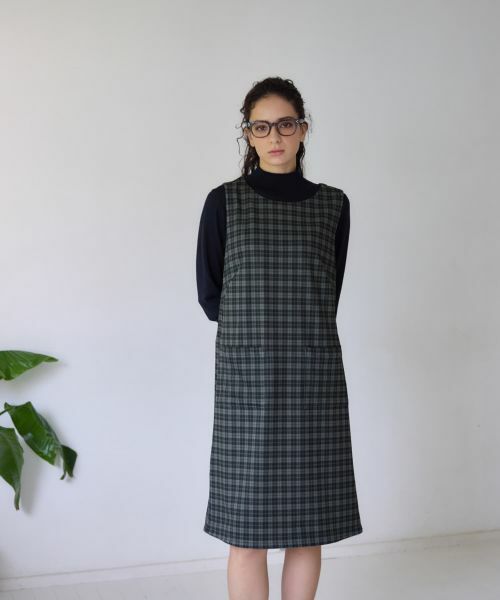 CARA O CRUZ / キャラ・オ・クルス ロング・マキシ丈ワンピース | リバーシブルジャンパースカート | 詳細1