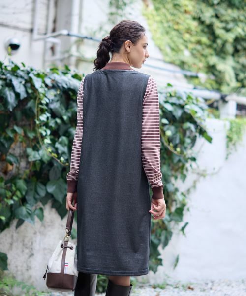 CARA O CRUZ / キャラ・オ・クルス ロング・マキシ丈ワンピース | リバーシブルジャンパースカート | 詳細10