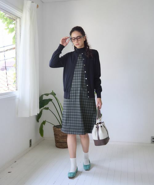 CARA O CRUZ / キャラ・オ・クルス ロング・マキシ丈ワンピース | リバーシブルジャンパースカート | 詳細11