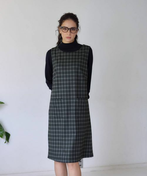 CARA O CRUZ / キャラ・オ・クルス ロング・マキシ丈ワンピース | リバーシブルジャンパースカート | 詳細2