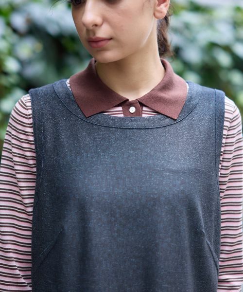 CARA O CRUZ / キャラ・オ・クルス ロング・マキシ丈ワンピース | リバーシブルジャンパースカート | 詳細26