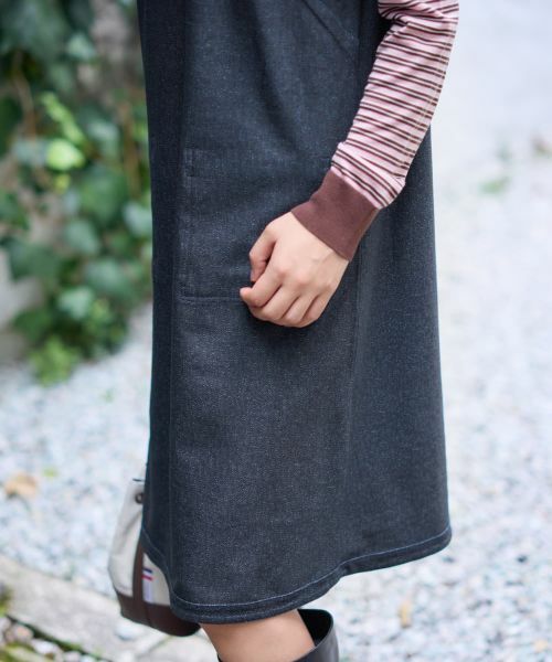 CARA O CRUZ / キャラ・オ・クルス ロング・マキシ丈ワンピース | リバーシブルジャンパースカート | 詳細27