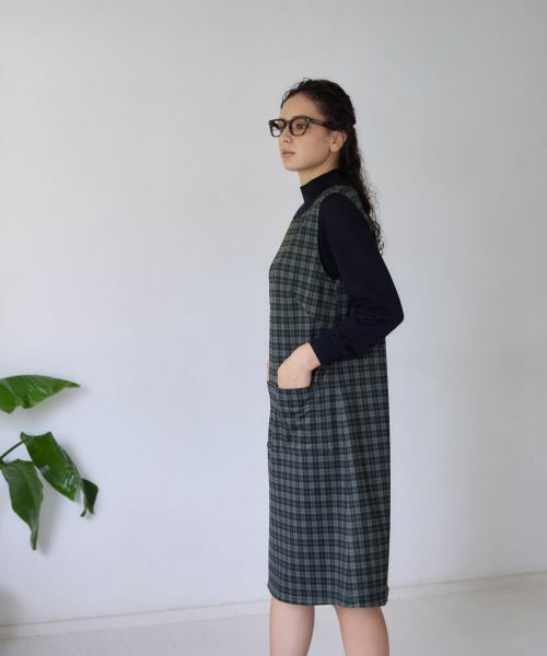 CARA O CRUZ / キャラ・オ・クルス ロング・マキシ丈ワンピース | リバーシブルジャンパースカート | 詳細3