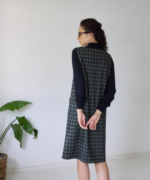 CARA O CRUZ / キャラ・オ・クルス ロング・マキシ丈ワンピース | リバーシブルジャンパースカート | 詳細5