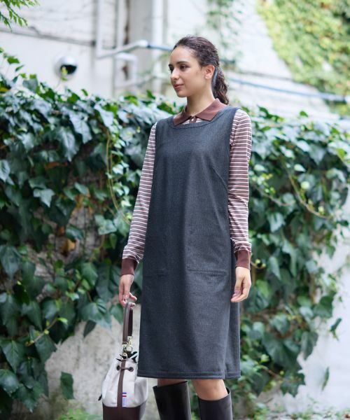 CARA O CRUZ / キャラ・オ・クルス ロング・マキシ丈ワンピース | リバーシブルジャンパースカート | 詳細8