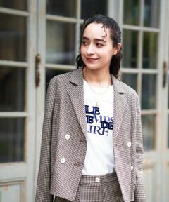 CARA O CRUZ / キャラ・オ・クルス テーラードジャケット | 千鳥格子ジャケット【セットアップ】