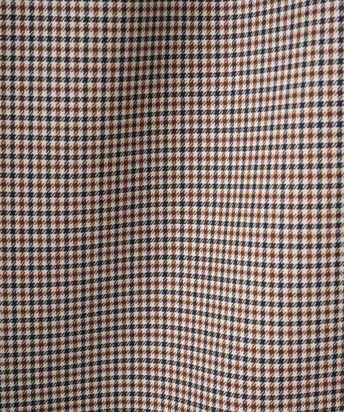 CARA O CRUZ / キャラ・オ・クルス その他パンツ | 千鳥格子柄テーパードパンツ【セットアップ】 | 詳細26