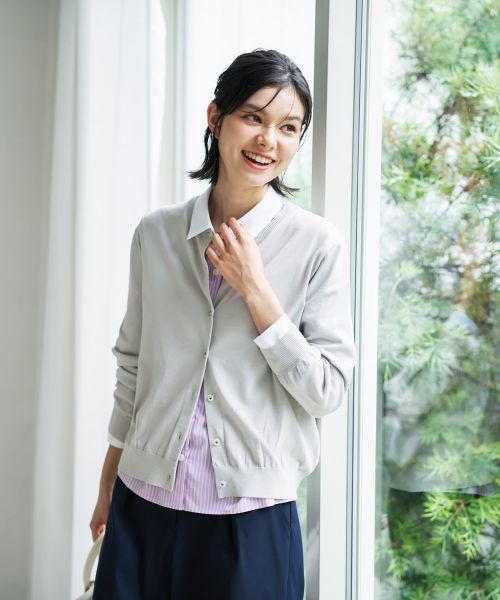 CARA O CRUZ / キャラ・オ・クルス カーディガン・ボレロ | クルーネックカーディガン | 詳細12