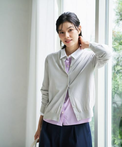 CARA O CRUZ / キャラ・オ・クルス カーディガン・ボレロ | クルーネックカーディガン | 詳細13