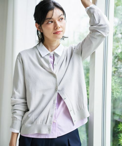 CARA O CRUZ / キャラ・オ・クルス カーディガン・ボレロ | クルーネックカーディガン | 詳細14