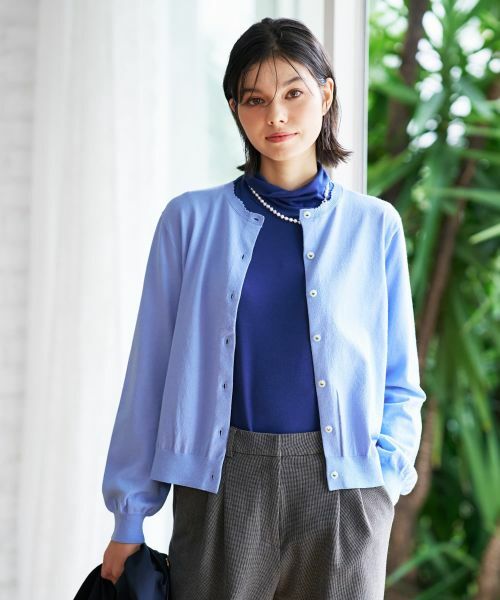 CARA O CRUZ / キャラ・オ・クルス カーディガン・ボレロ | クルーネックカーディガン | 詳細3