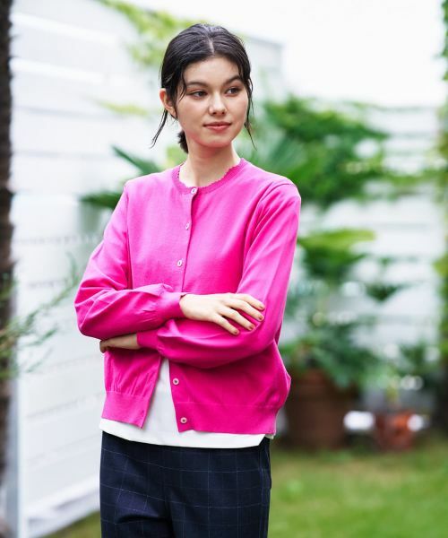 CARA O CRUZ / キャラ・オ・クルス カーディガン・ボレロ | クルーネックカーディガン | 詳細5