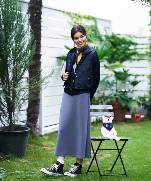 CARA O CRUZ / キャラ・オ・クルス ミニ・ひざ丈スカート | フレアミモレスカート【35th】【セットアップ】 | 詳細15