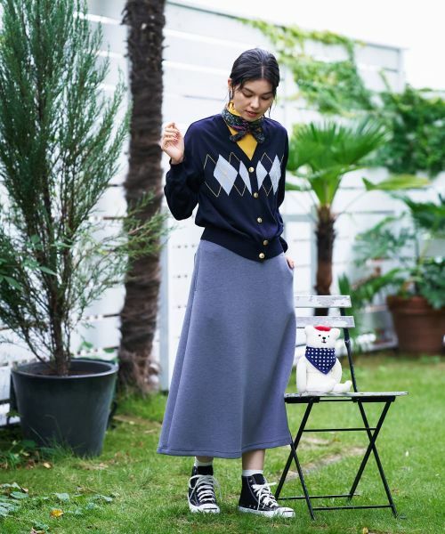 CARA O CRUZ / キャラ・オ・クルス ミニ・ひざ丈スカート | フレアミモレスカート【35th】【セットアップ】 | 詳細18