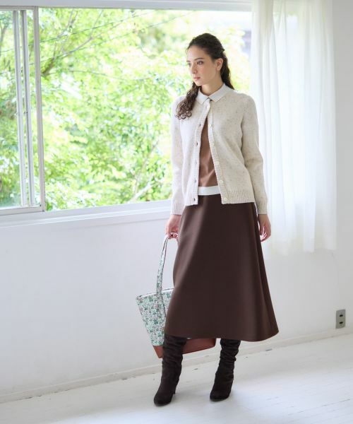 CARA O CRUZ / キャラ・オ・クルス ミニ・ひざ丈スカート | フレアミモレスカート【35th】【セットアップ】 | 詳細22