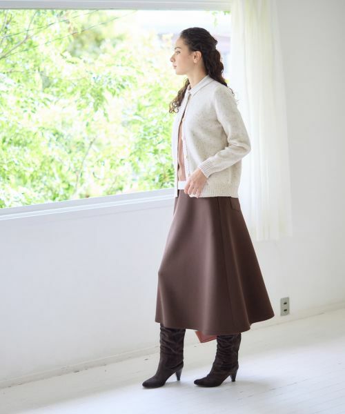 CARA O CRUZ / キャラ・オ・クルス ミニ・ひざ丈スカート | フレアミモレスカート【35th】【セットアップ】 | 詳細23