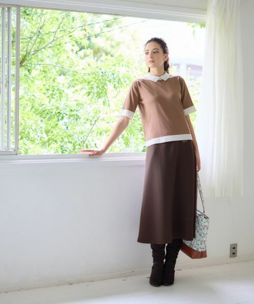 CARA O CRUZ / キャラ・オ・クルス ミニ・ひざ丈スカート | フレアミモレスカート【35th】【セットアップ】 | 詳細26