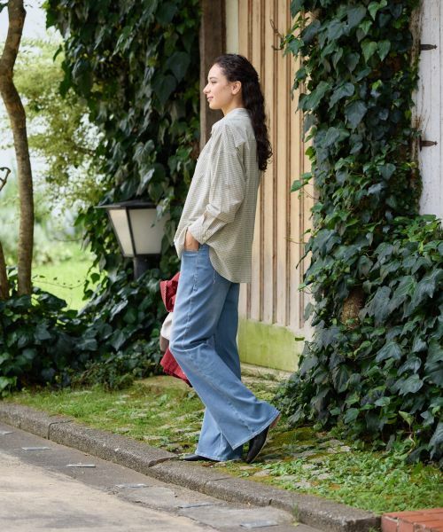 CARA O CRUZ / キャラ・オ・クルス デニムパンツ | フレアデニム | 詳細10