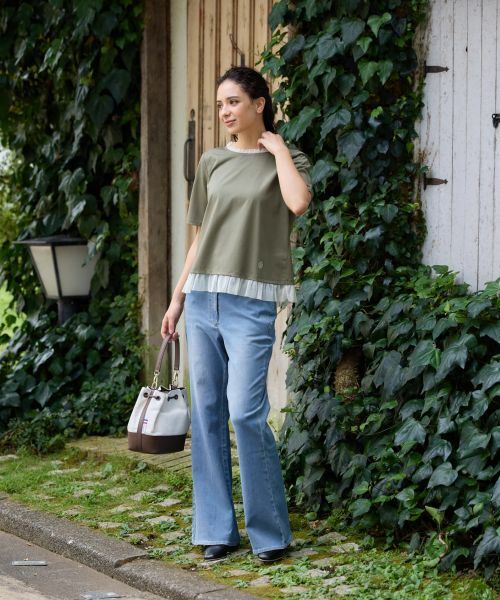 CARA O CRUZ / キャラ・オ・クルス デニムパンツ | フレアデニム | 詳細12