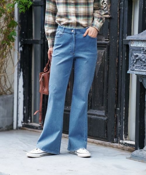 CARA O CRUZ / キャラ・オ・クルス デニムパンツ | フレアデニム | 詳細13