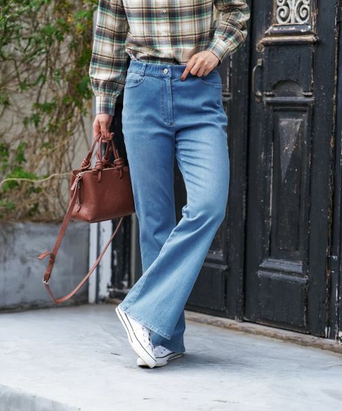 CARA O CRUZ / キャラ・オ・クルス デニムパンツ | フレアデニム | 詳細14