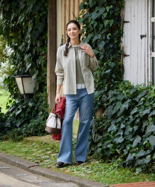 CARA O CRUZ / キャラ・オ・クルス デニムパンツ | フレアデニム | 詳細8