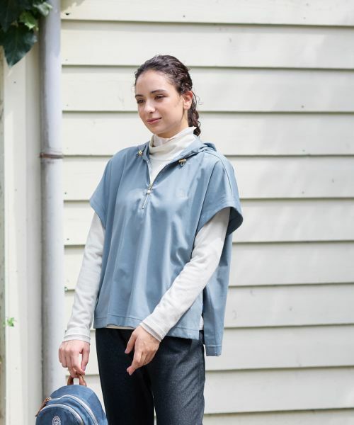 CARA O CRUZ / キャラ・オ・クルス テーラードジャケット | フーデッドベスト | 詳細1