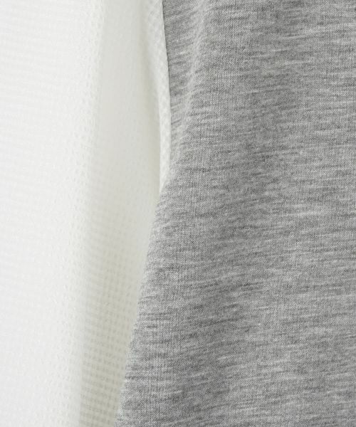 CARA O CRUZ / キャラ・オ・クルス カットソー | 切替ボリュームスリーブカットソー | 詳細28