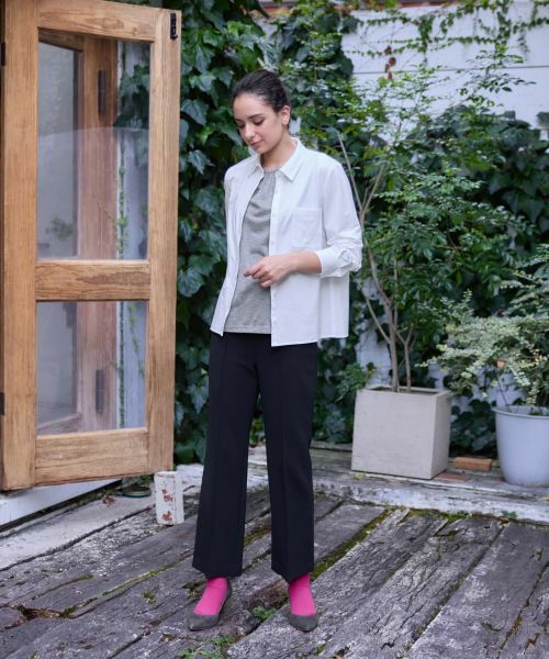 CARA O CRUZ / キャラ・オ・クルス カットソー | 切替ボリュームスリーブカットソー | 詳細14