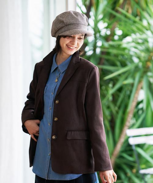 CARA O CRUZ / キャラ・オ・クルス テーラードジャケット | スエードブレザー【35th】 | 詳細2