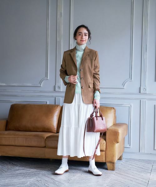 CARA O CRUZ / キャラ・オ・クルス テーラードジャケット | スエードブレザー【35th】 | 詳細30