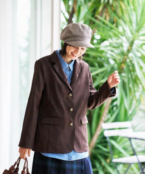 CARA O CRUZ / キャラ・オ・クルス テーラードジャケット | スエードブレザー【35th】 | 詳細6