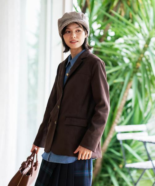 CARA O CRUZ / キャラ・オ・クルス テーラードジャケット | スエードブレザー【35th】 | 詳細7