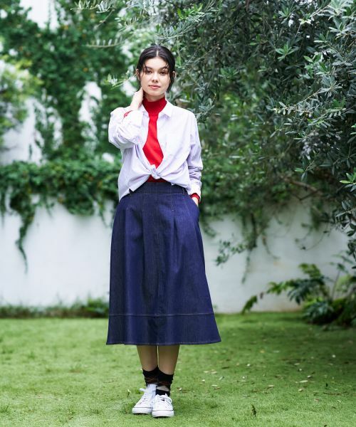 CARA O CRUZ / キャラ・オ・クルス シャツ・ブラウス | クレリックストライプシャツ | 詳細30