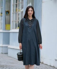 CARA O CRUZ / キャラ・オ・クルス ロング・マキシ丈ワンピース | スエードジャンパースカート【35th】