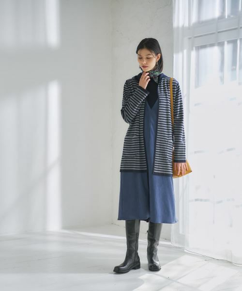 CARA O CRUZ / キャラ・オ・クルス ロング・マキシ丈ワンピース | スエードジャンパースカート【35th】 | 詳細10