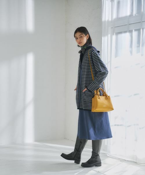 CARA O CRUZ / キャラ・オ・クルス ロング・マキシ丈ワンピース | スエードジャンパースカート【35th】 | 詳細12