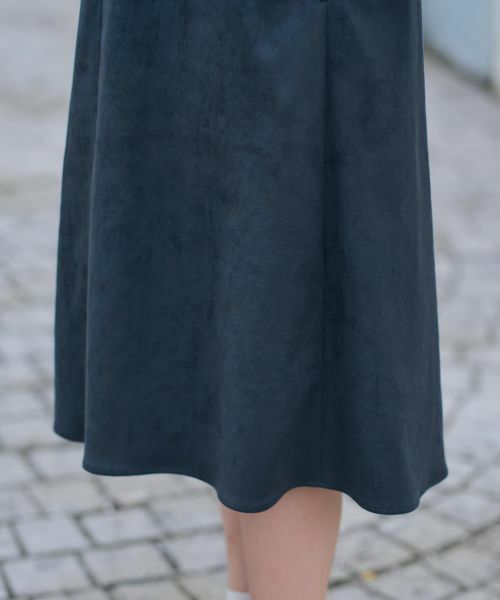 CARA O CRUZ / キャラ・オ・クルス ロング・マキシ丈ワンピース | スエードジャンパースカート【35th】 | 詳細26