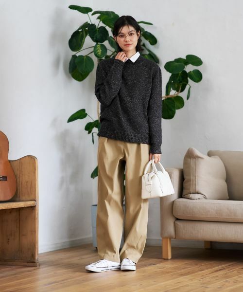 CARA O CRUZ / キャラ・オ・クルス その他パンツ | タックパンツ | 詳細10