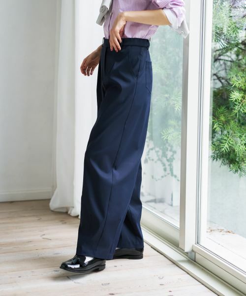 CARA O CRUZ / キャラ・オ・クルス その他パンツ | タックパンツ | 詳細2