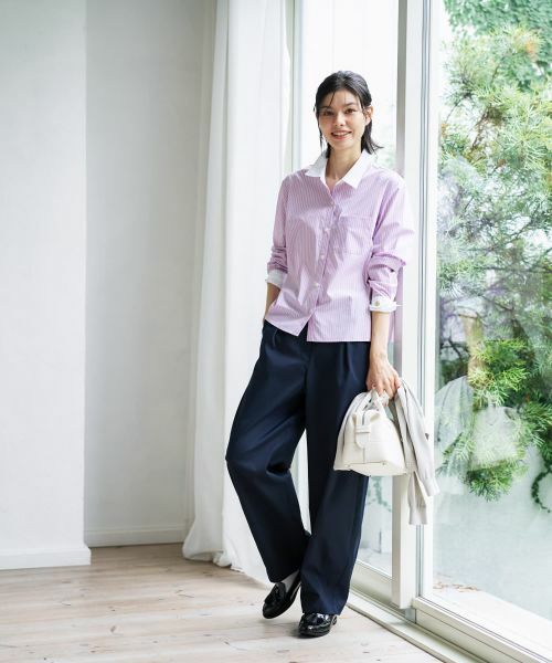 CARA O CRUZ / キャラ・オ・クルス その他パンツ | タックパンツ | 詳細20